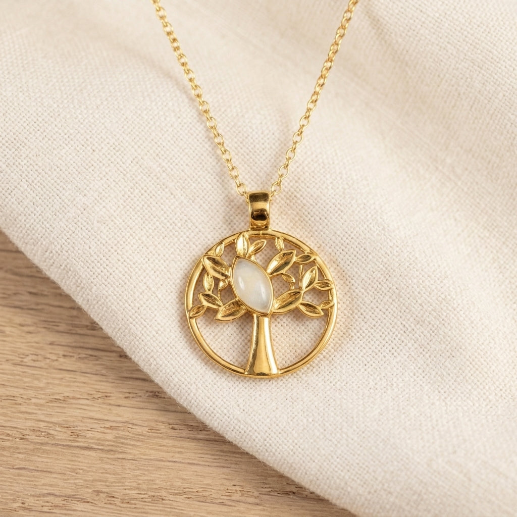 Dije Árbol de la Vida Oro 18k