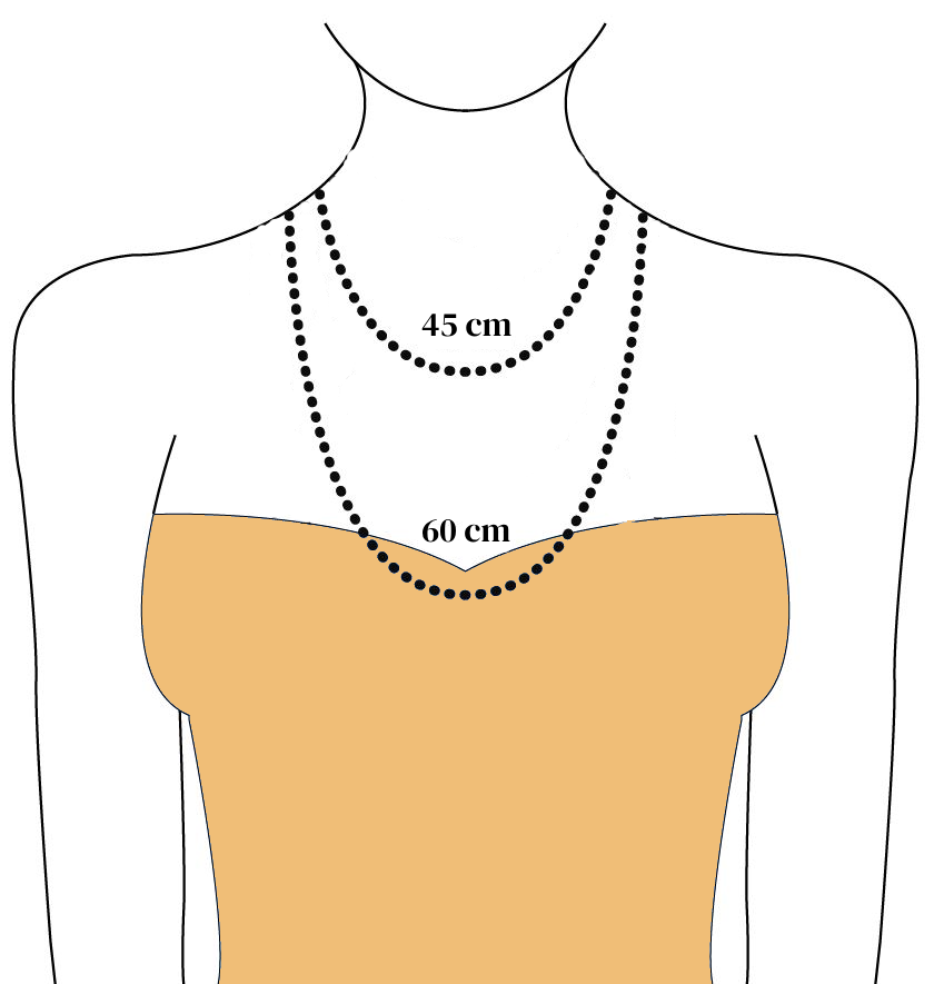 Cadena Cartier 45 cm Plata 925