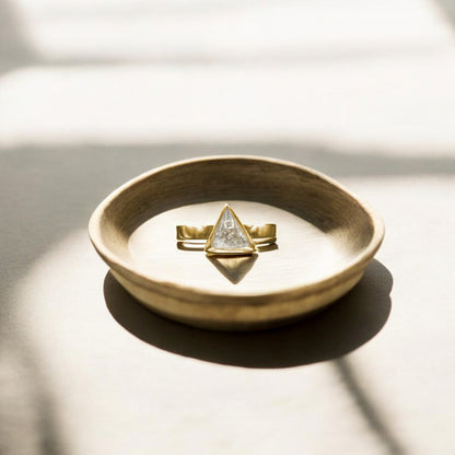 Set Aludra Oro 18k (Anillo + Dije)