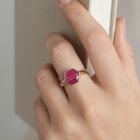 Anillo Naos Oro 9k
