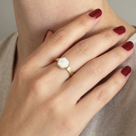 Anillo Naos Oro 9k