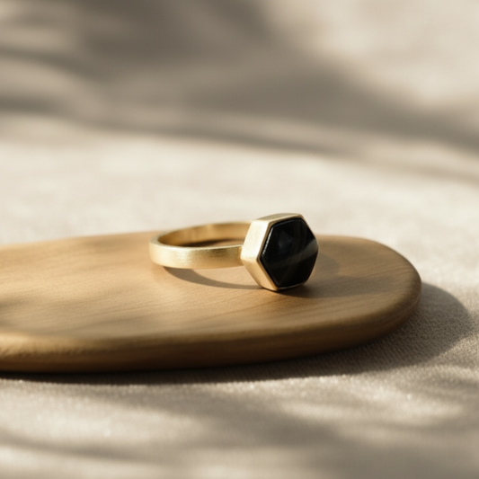 Anillo Naos Oro 9k