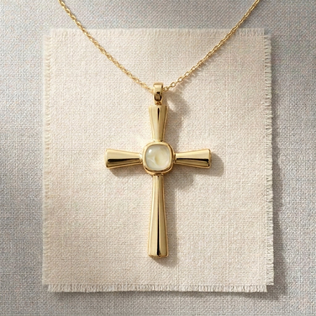 Dije Cruz Oro 9k