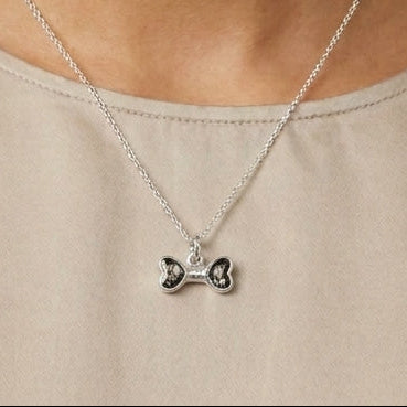 Dije Huesito 2cm Plata 925