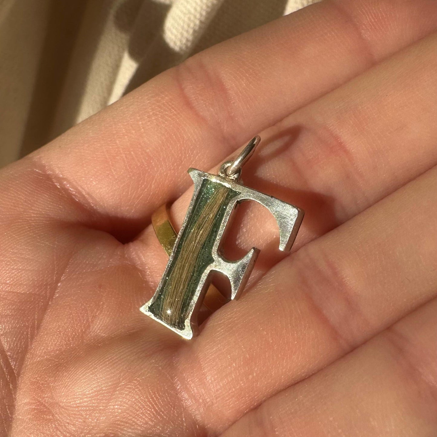 Dije Letra (A-Z) Plata 925