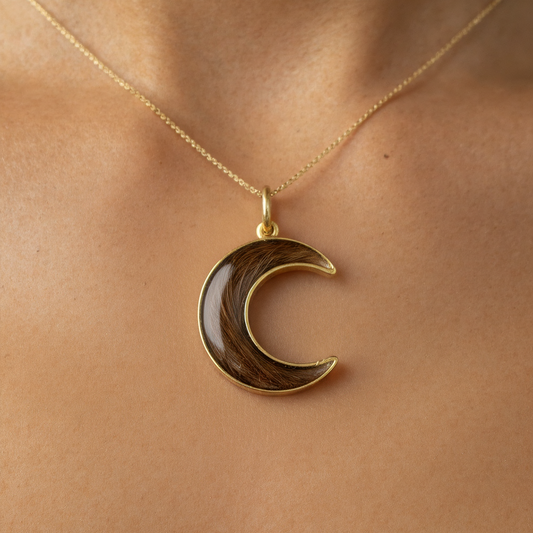 Dije Luna Oro 18k