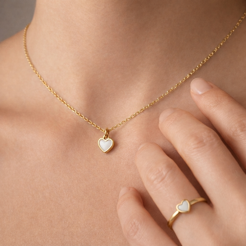 Set Zibal Oro 9k (Anillo + Dije)